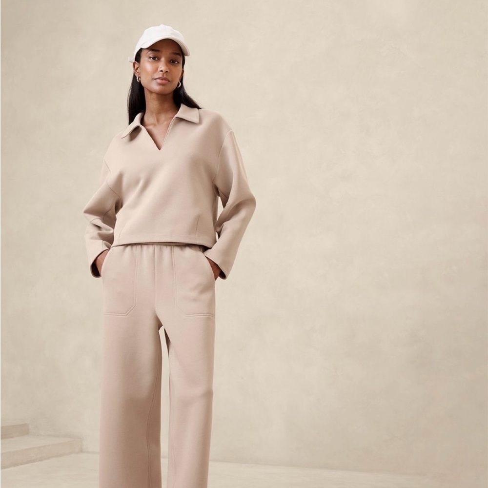 Banana Republic scuba sweatshirt